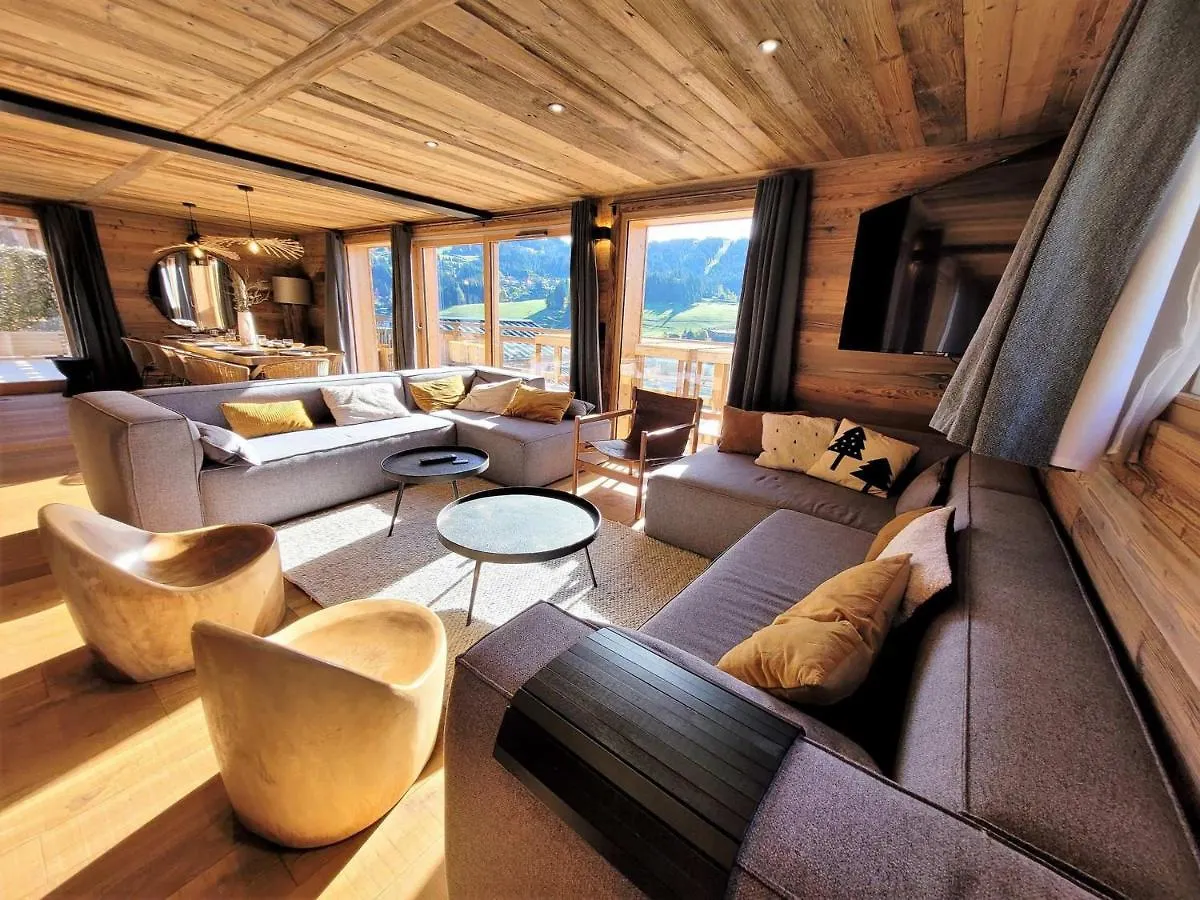 Chalet De Luxe Avec Spa, Sauna, Parking, Wifi Et Animaux Admis - Fr-1-598-41 Les Gets